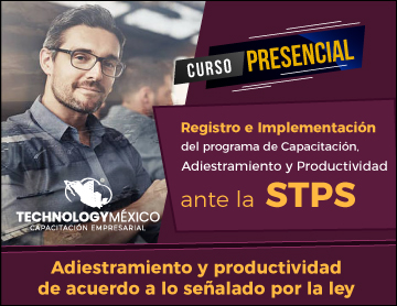 Registro e Implementación del Programa de Capacitación, Adiestramiento y Productividad ante la STPS